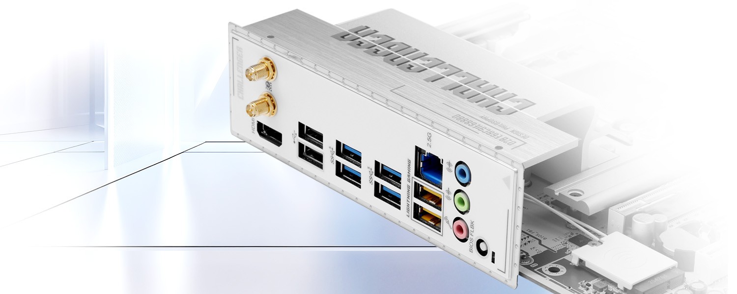 Pre-Installed IO Shield